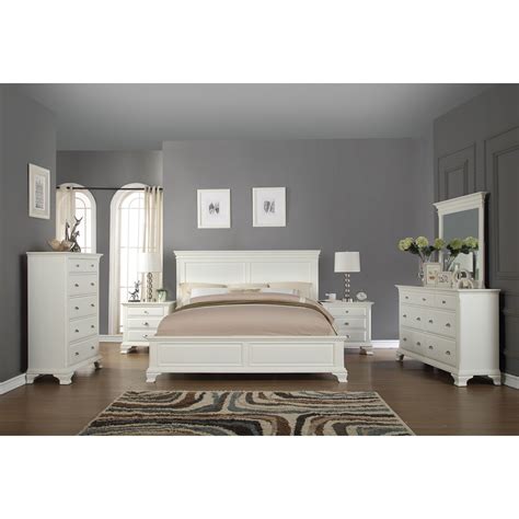 White Wooden Bedroom Furniture